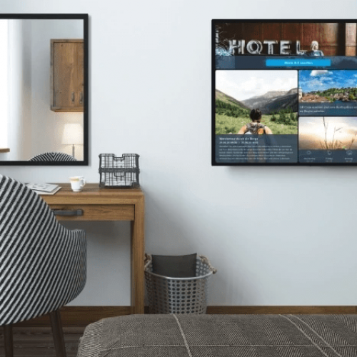 Info Channel by Guestfriend in hotel room